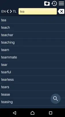 EN-TL Dictionary Free android App screenshot 9